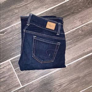 American Eagle Size 0 Boot Cut Dark Wash Jeans